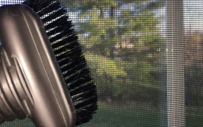 Spring Window Cleaning Tip – Clean the Screen