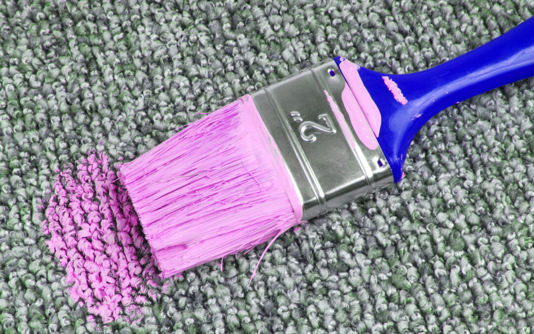 5 Simple Ways to Get Dried Paint Out of Your Carpet